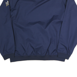 NIKE Mens Blue Brewers V-Neck Sweatshirt 2XL Polyester Pullover Sportswear