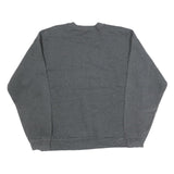 LOGO 7 Womens Grey Beary Special Aunt Crew Neck L Cotton Blend Sweatshirt