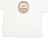 STEVE & BARRYS Mens White Safari Logo Graphic T-Shirt XL Crew Neck Short Sleeve