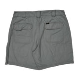 Lee Cargo Shorts - 34W 8L Gray Cotton