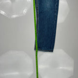 True Religion Contrast Stitch Jeans - 32W 22L Blue Denim