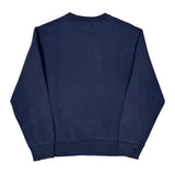 Polo By Ralph Lauren Sweatshirt - Medium Navy Cotton Blend
