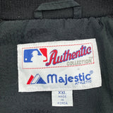 San Francisco Giants Majestic Mlb Baseball Jacket - 2XL Black Polyester