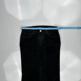 Calvin Klein Jeans Cord Trousers - 32″ Waist Black Corduroy