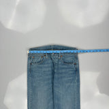 501 Levis Jeans - 29W 31L Light Wash Denim