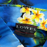Lowes Floral Hawaiian Shirt - XL Multicoloured Polyester
