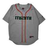 Miami Nike Jersey - Large Grey Polyester
