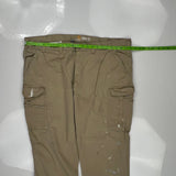 Carhartt Cargo Trousers - 44W 28L Khaki Cotton