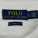 Polo By Ralph Lauren Polo Shirt - Large White Cotton