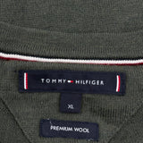 Tommy Hilfiger Sweater - XL Green Wool