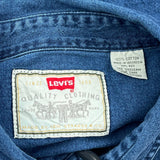 Levis Denim Shirt - Large Blue Cotton