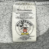 Mickey Mouse Mickey & Co. Cartoon Sweatshirt - Medium Grey Cotton Blend