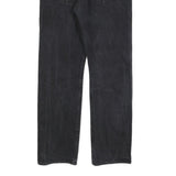 LEVI'S 501 Mens Black Regular Straight Denim Medium W34 L32 Classic Button Fly