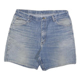 WRANGLER Womens Denim Blue Casual Shorts XL W38 Cotton Blend Classic Fit