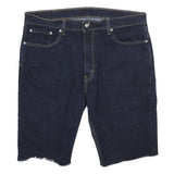 LEVI'S Mens Denim Blue Cut-Off Shorts XL W38 Casual Cotton Blend
