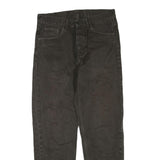 CARHARTT Womens Regular Fit Black Jeans Denim Woven W32 L30 Zip Comfortable