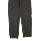 CARHARTT Womens Regular Fit Black Jeans Denim Woven W32 L30 Zip Comfortable