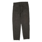 CARHARTT Womens Regular Fit Black Jeans Denim Woven W32 L30 Zip Comfortable