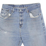 LEVI'S Mens Denim Blue Shorts M W30 Casual Cotton Classic Fit Distressed