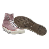 CONVERSE Chuck Taylor All Star Womens High Top Trainers Pink Cotton Blend UK 7