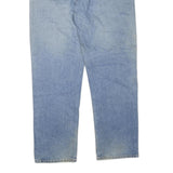 CARHARTT Mens Regular Fit Straight Blue Denim Jeans W42 L36 Zip Cotton Blend