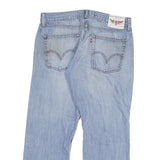 LEVI'S 514 Mens Jeans Blue Slim Straight Denim Medium W34 L27 Classic Style