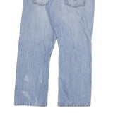 LEVI'S 514 Mens Jeans Blue Slim Straight Denim Medium W34 L27 Classic Style