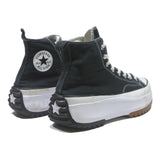 CONVERSE Run Star Hike Mens High Top Trainers Black & White Canvas UK 8.5 Chunky