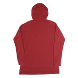 ADIDAS Womens Red Pullover Hoodie S Cotton Blend Casual Sportswear