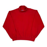 Made In USA Russell Athletic Sweatshirt - Large Red Cotton