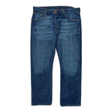 501 Levis Jeans - 40W 32L Blue Cotton