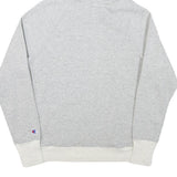CHAMPION Womens Grey Pullover Hoodie S Cotton Blend