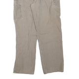 CARHARTT Mens Jeans Beige Regular Straight Denim Rinse W36 L32 Workwear Durable