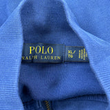Polo By Ralph Lauren 1/4 Zip - XL Blue Cotton