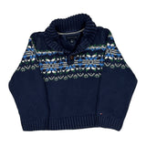 Age 4 Tommy Hilfiger Christmas Sweater - XS Multicoloured Cotton