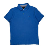 Tommy Hilfiger Slim Fit Polo Shirt - XL Blue Cotton