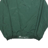 CHAMPION Mens Green Pullover V-Neck Sweatshirt M Lightweight Sportswear