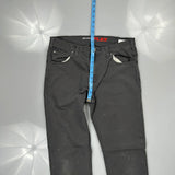 Flex Dickies Trousers - 33W 32L Grey Cotton Blend