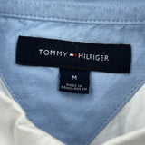 Tommy Hilfiger Short Sleeve Shirt - Medium White Cotton