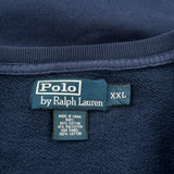 Polo By Ralph Lauren Sweatshirt - 2XL Blue Cotton