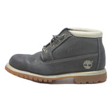 TIMBERLAND Womens Grey Leather Ankle Boots UK 6 Durable Comfortable Outdoor