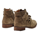 OXMOX Ankle Boots Brown Leather Womens UK 7