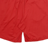 ADIDAS Mens Red Casual Shorts L W30 Polyester Blend Comfortable Fit