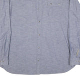 PATAGONIA Mens Blue Shirt 2XL Cotton Blend Long Sleeve Casual Workwear