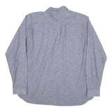 PATAGONIA Mens Blue Shirt 2XL Cotton Blend Long Sleeve Casual Workwear