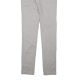 DICKIES Womens Slim Beige Cotton Blend Slim Leg Trousers W27 L31 Workwear Casual