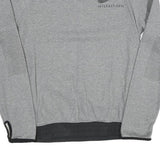 NIKE Mens Grey Cotton Blend Crew Neck Sweatshirt S Casual Sports Wear