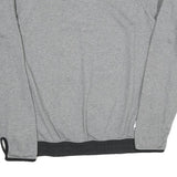 NIKE Mens Grey Cotton Blend Crew Neck Sweatshirt S Casual Sports Wear