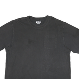 CARHARTT Mens Black & Cotton Blend T-Shirt XL Short Sleeve Crew Neck Plain