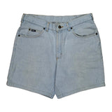 Lee Denim Shorts - 32W 6L Light Wash Cotton